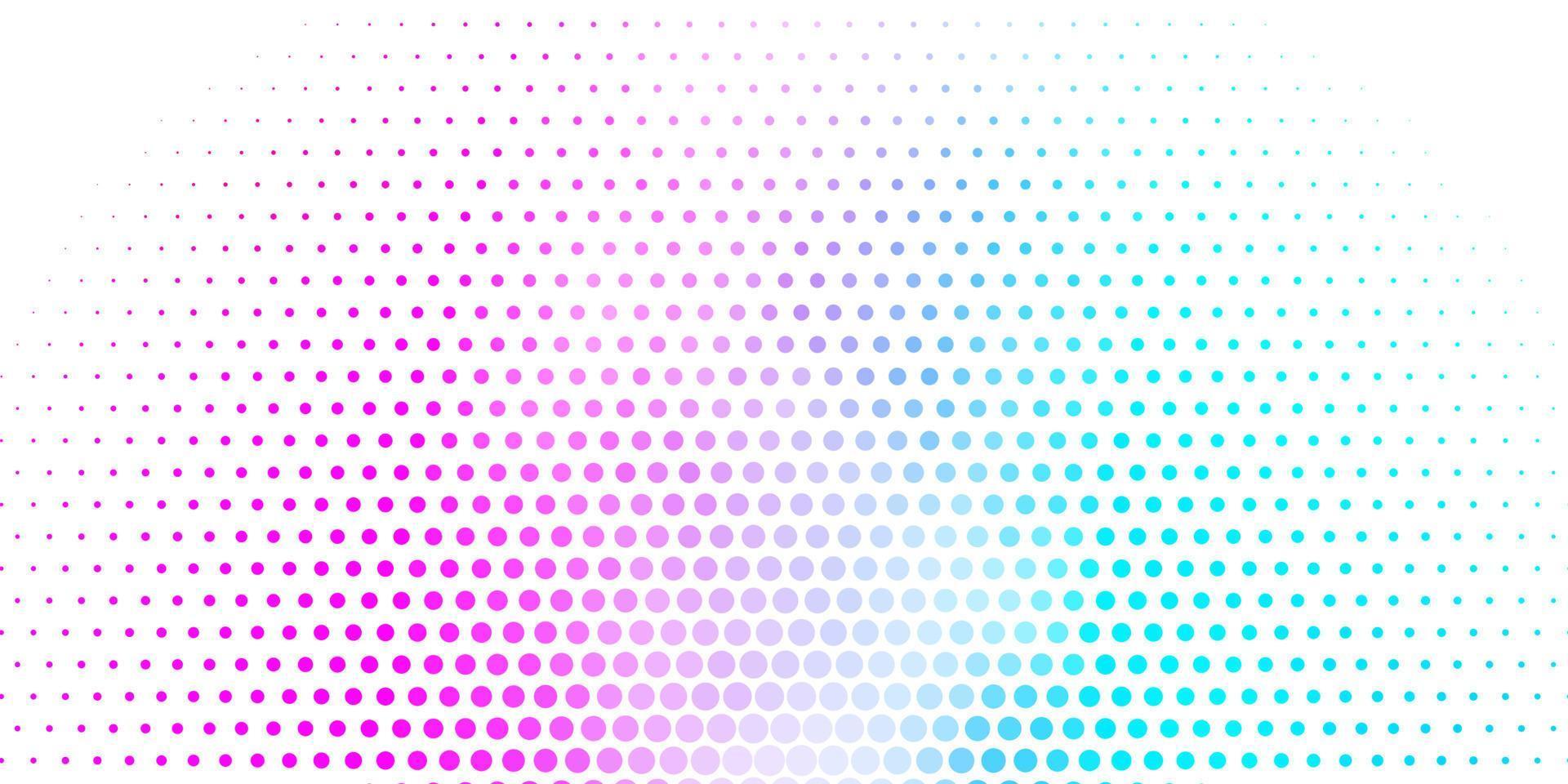 Light Blue, Red vector pattern with spheres.