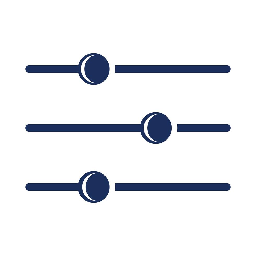 Equalizer button icon 17670824 Vector Art at Vecteezy