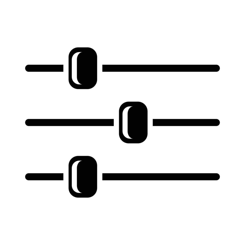 Equalizer button icon 17671022 Vector Art at Vecteezy