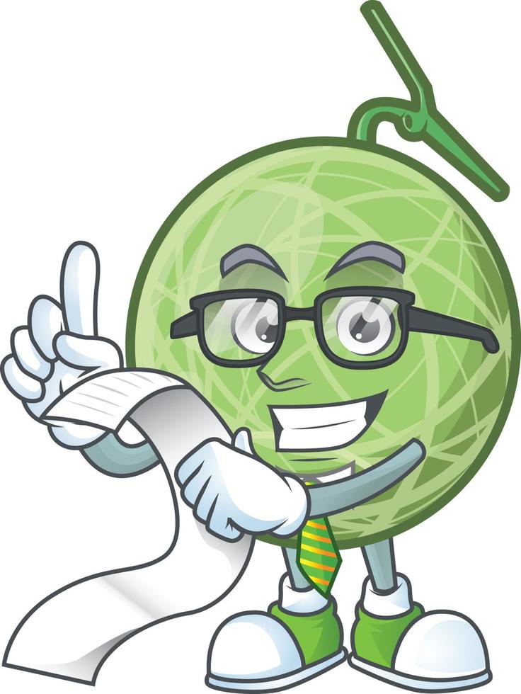 vector de fruta de melón