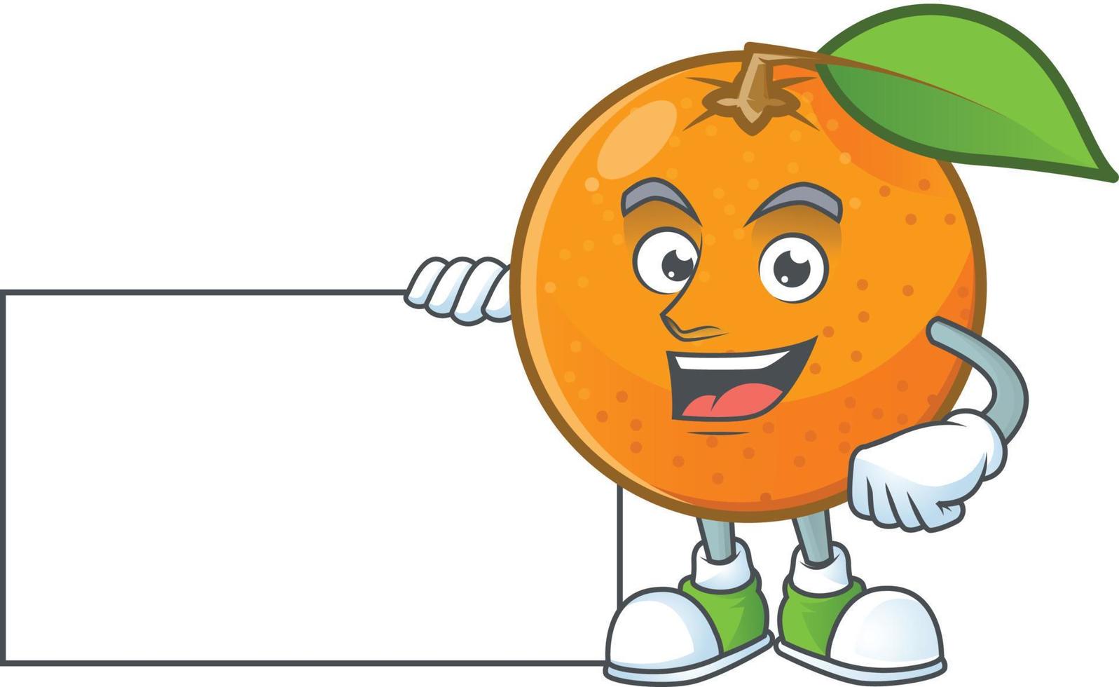 vector de fruta naranja