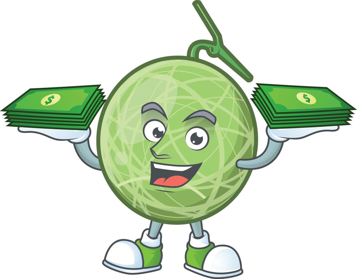 Melon Fruit Vector