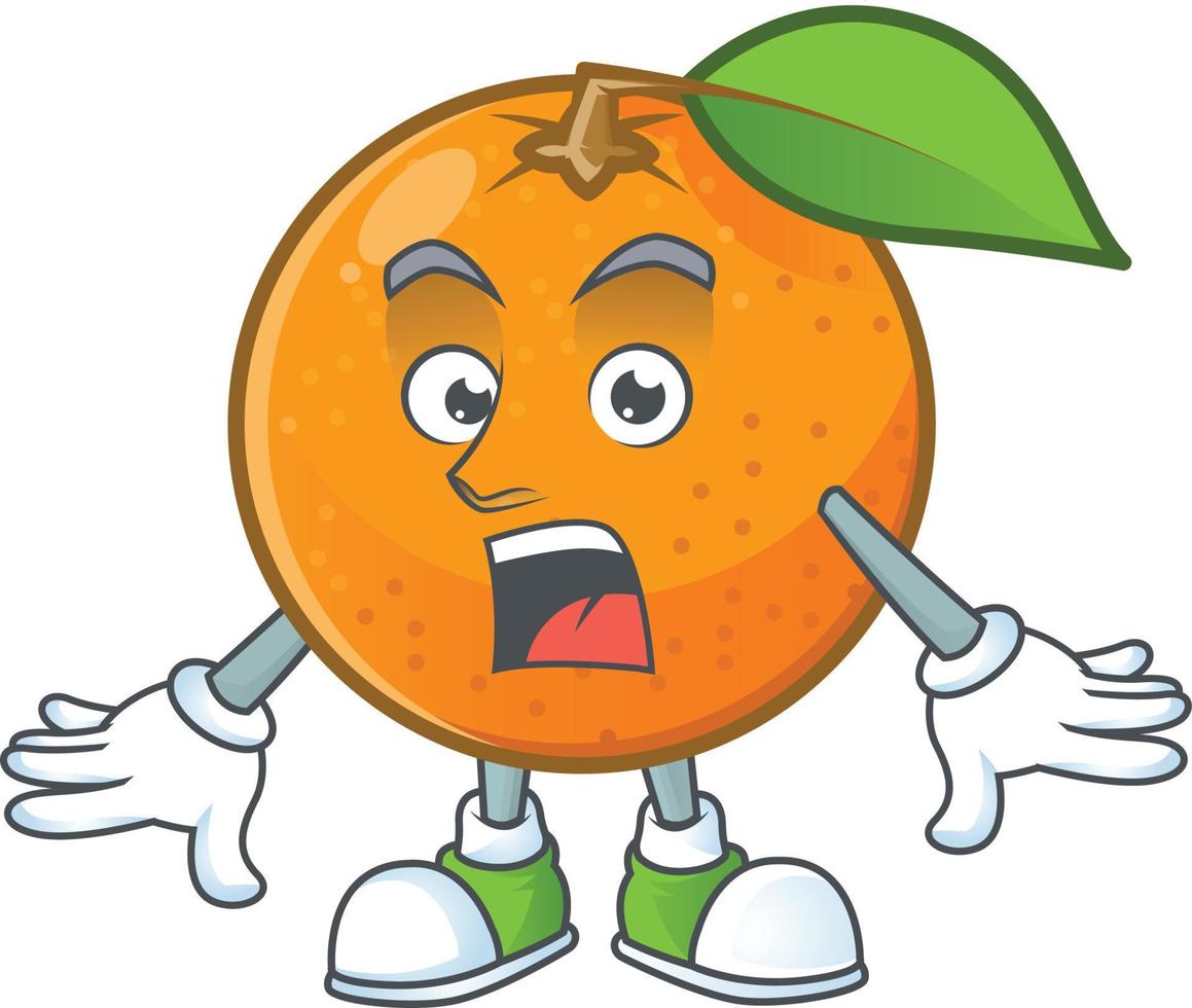 Orange Fruit Vector