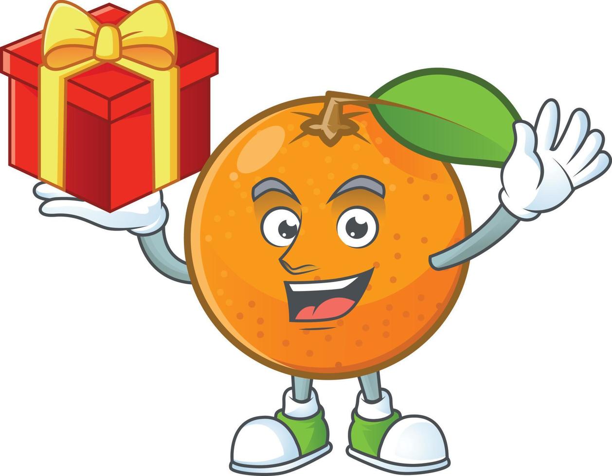 Orange Fruit Vector