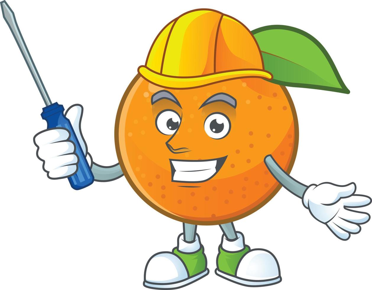 Orange Fruit Vector