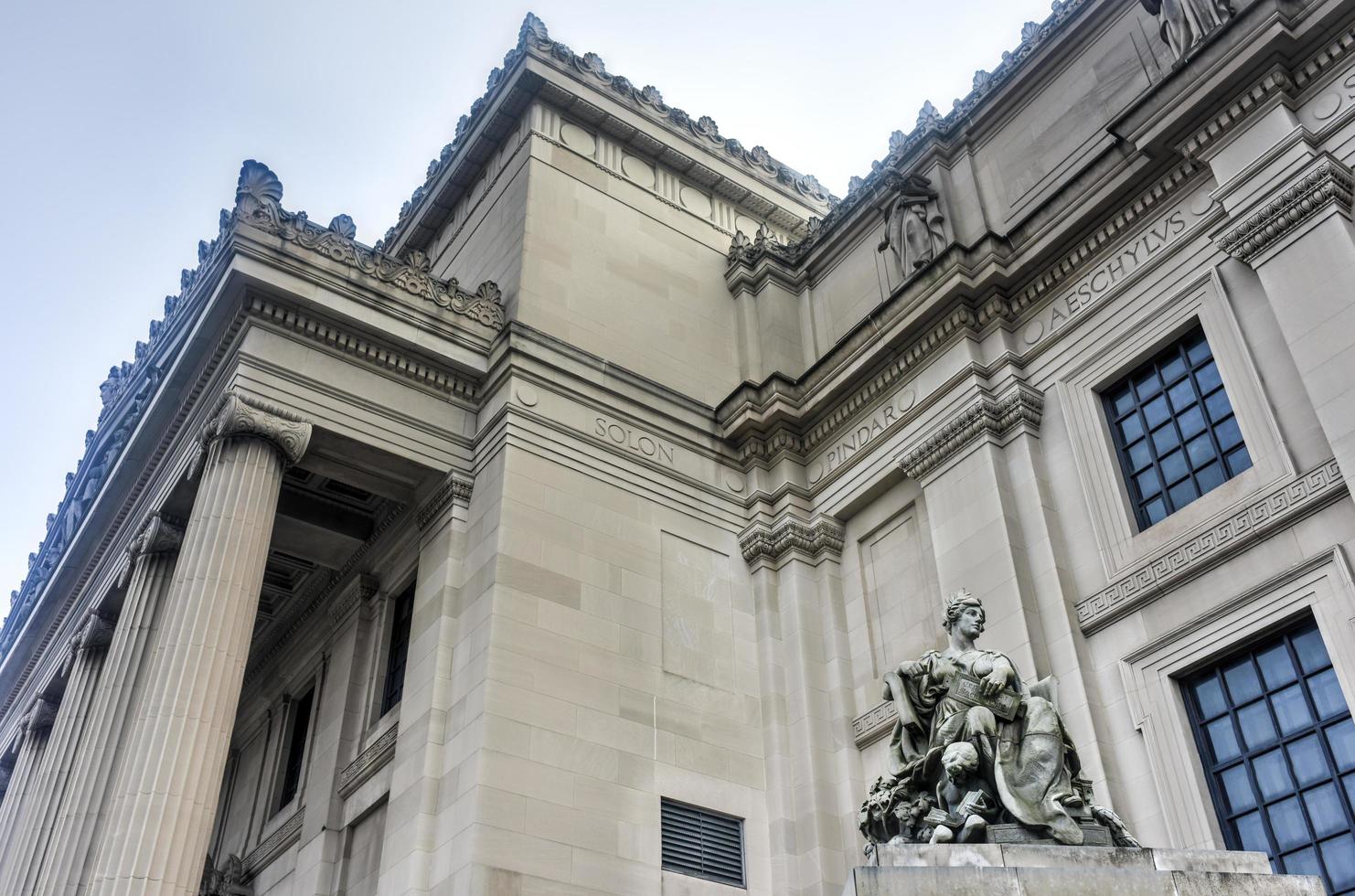 Brooklyn New York January 10 2016 Brooklyn Museum in New York City