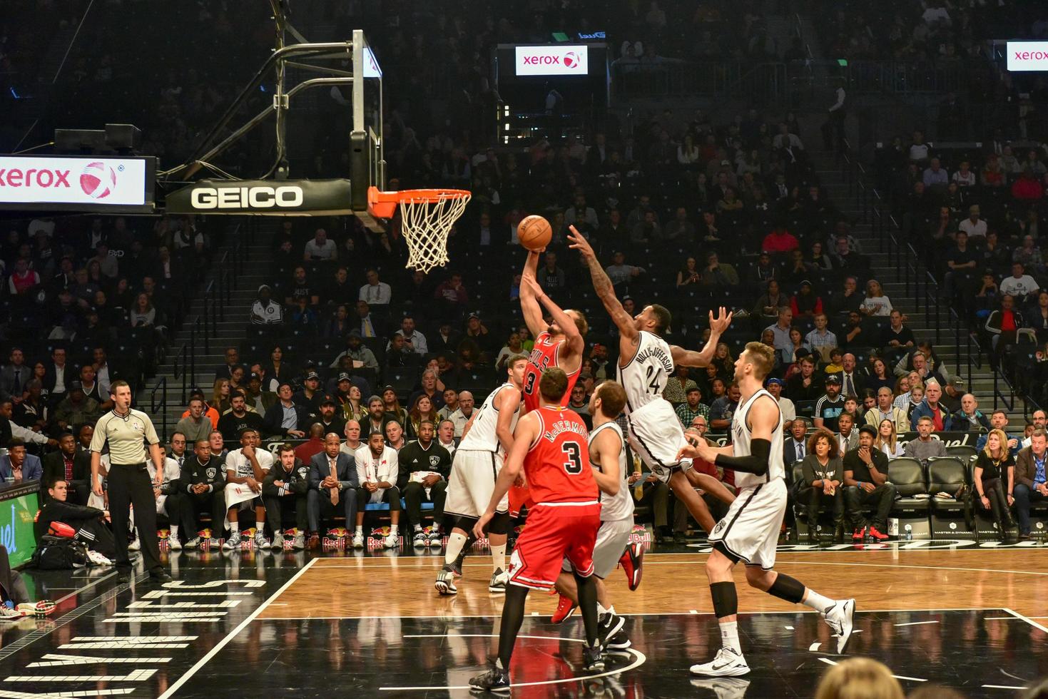 Nets vs Bulls Basketball at Barclays Center photo