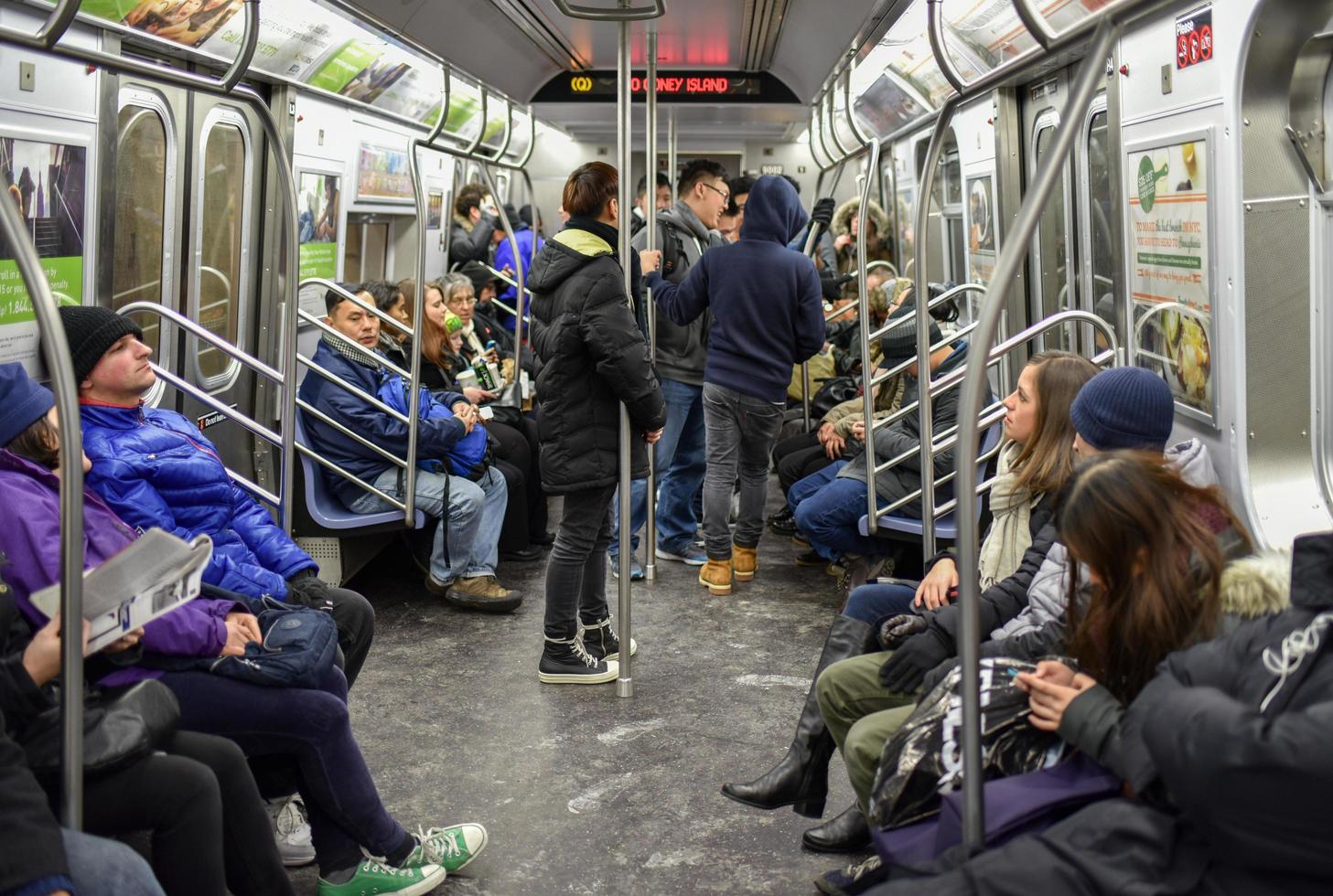 New York City Subway Train photo