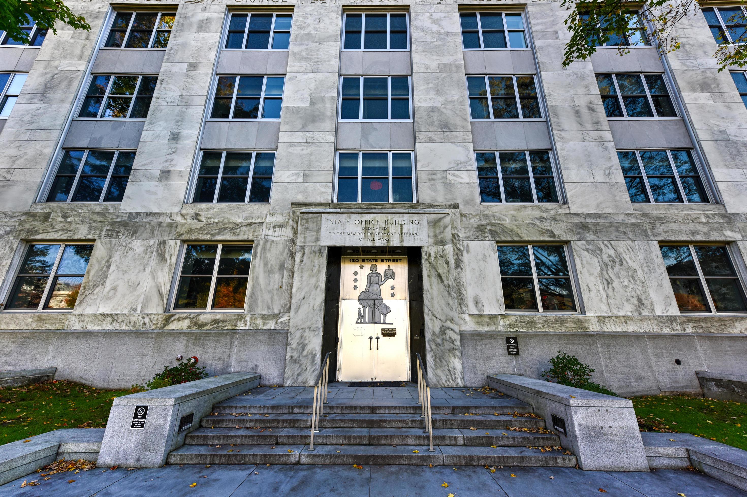 State Office Building Montpelier, Vermont, 2022 17671673 Stock Photo