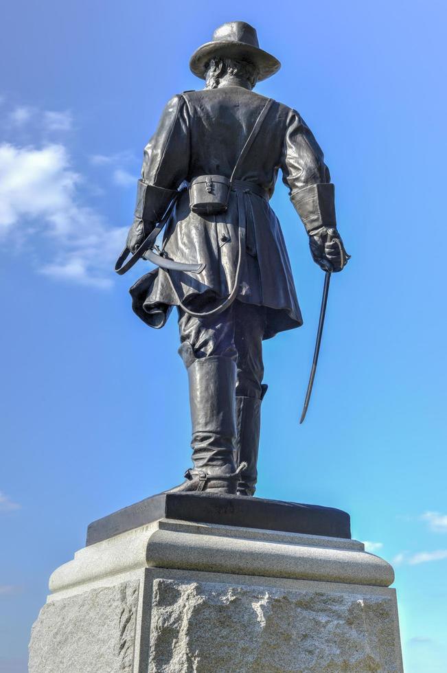 monumento conmemorativo, gettysburg, pensilvania foto