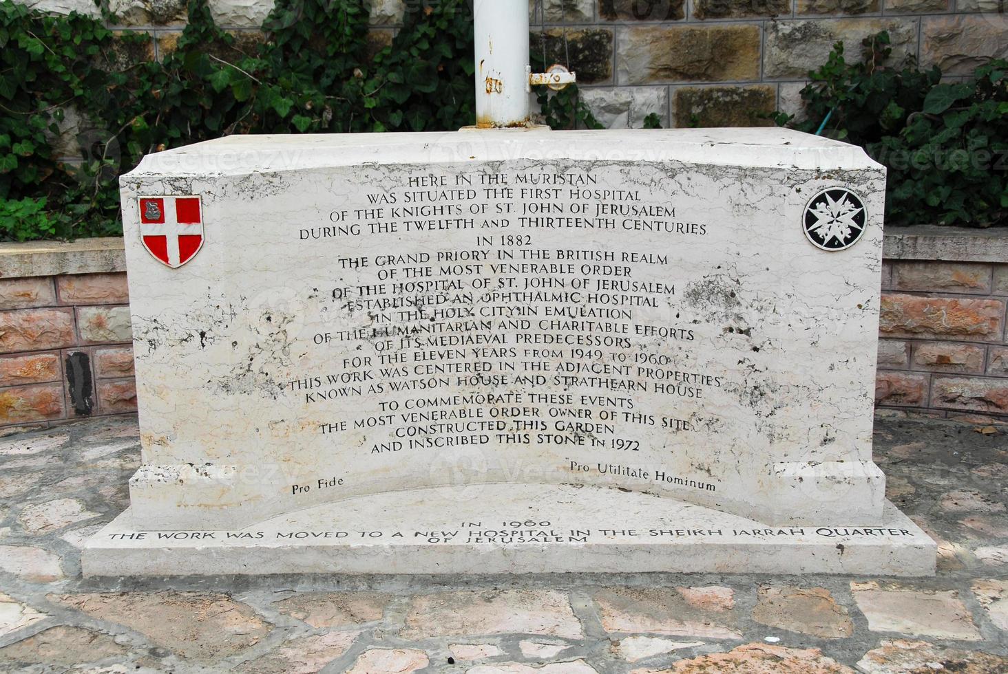 Muristan Square Monument, Jerusalem photo