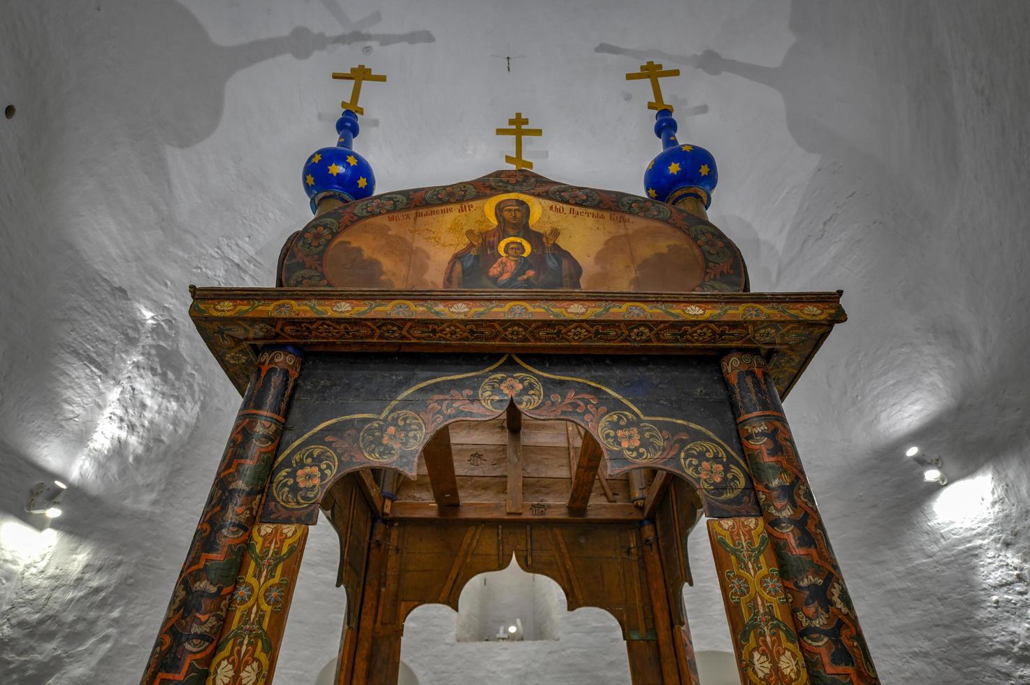 , 2022Suzdal Russia  Interior of the Bell Tower at the Suzdal Kremlin Russia photo