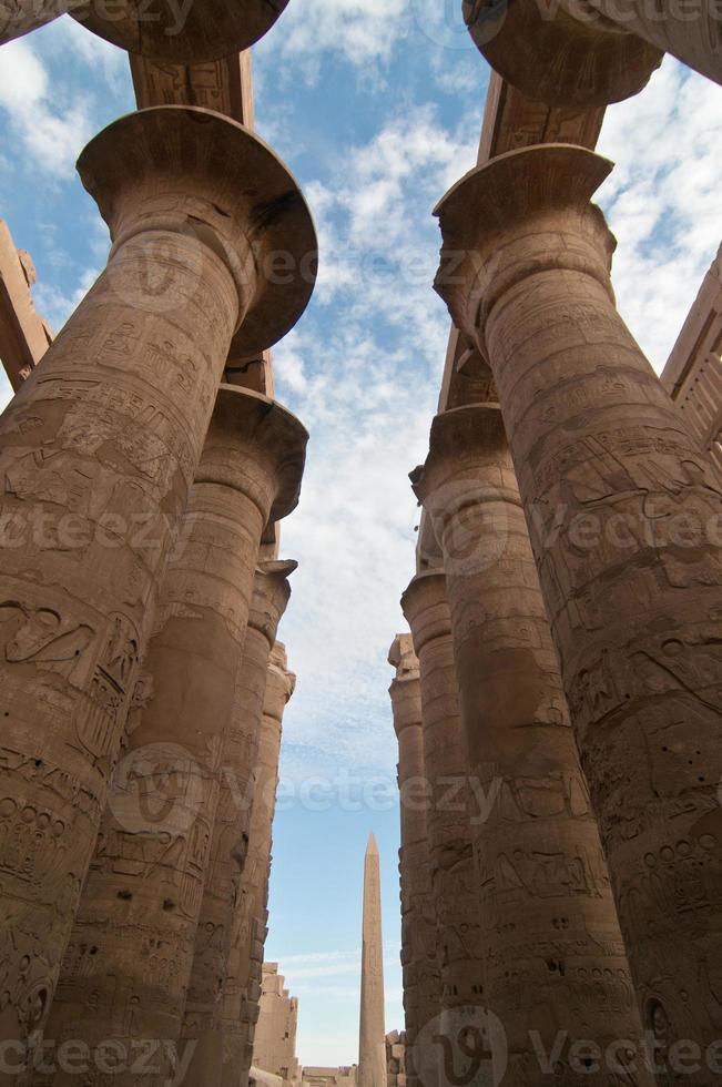 templo de karnak en luxor, egipto foto