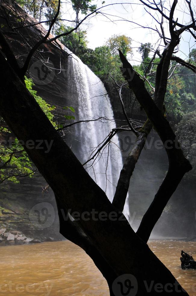 Boti Falls in Ghana photo