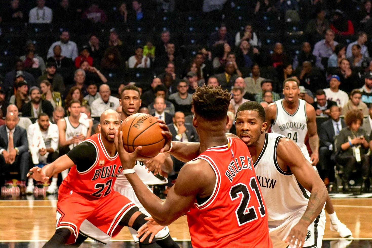 Nets vs Bulls Basketball at Barclays Center photo