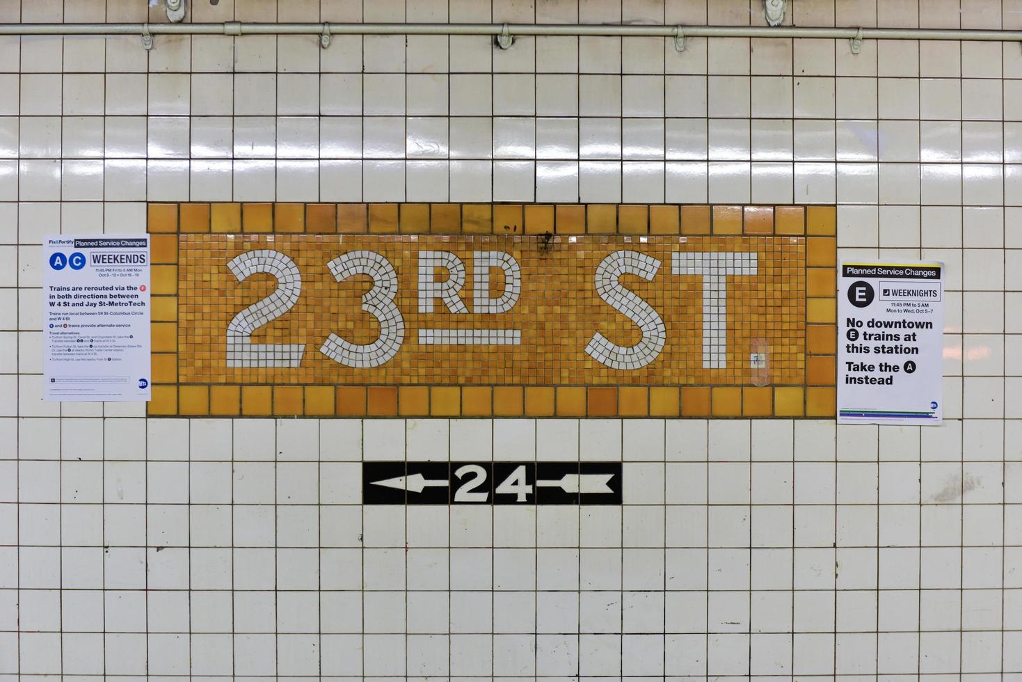 34th Street Penn Station Subway Stop - NYC photo