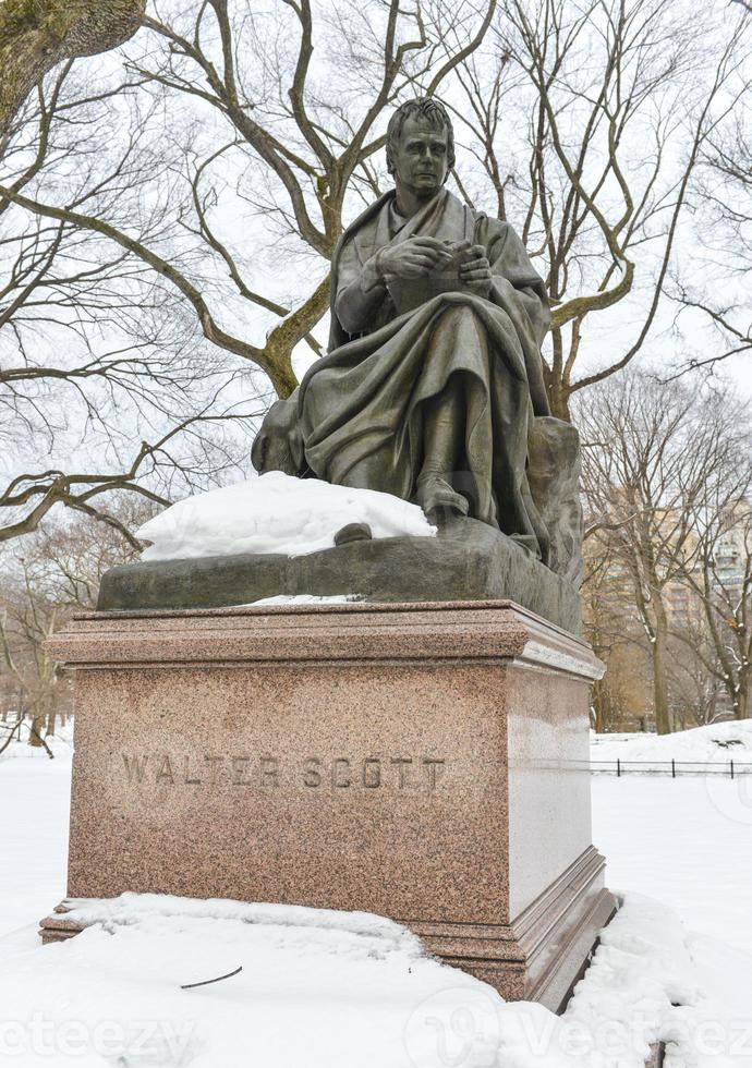 Walter Scott, Central Park, NYC photo