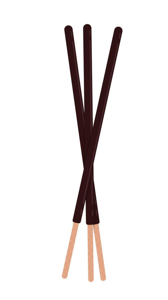 Chocolate sticks. Dipped stick. Dipped stick pattern vector. chocolate dipped cookie sticks. vector