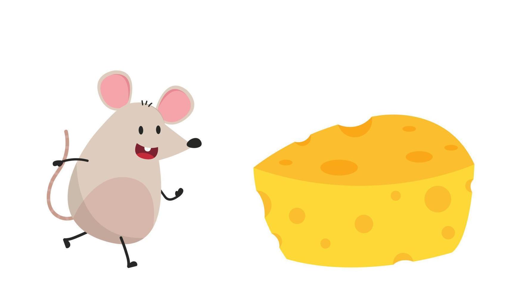 Rat character design. wallpaper. free space for text. copy space. Happy Chinese new year greeting poster. Year of the rat wallpaper. vector