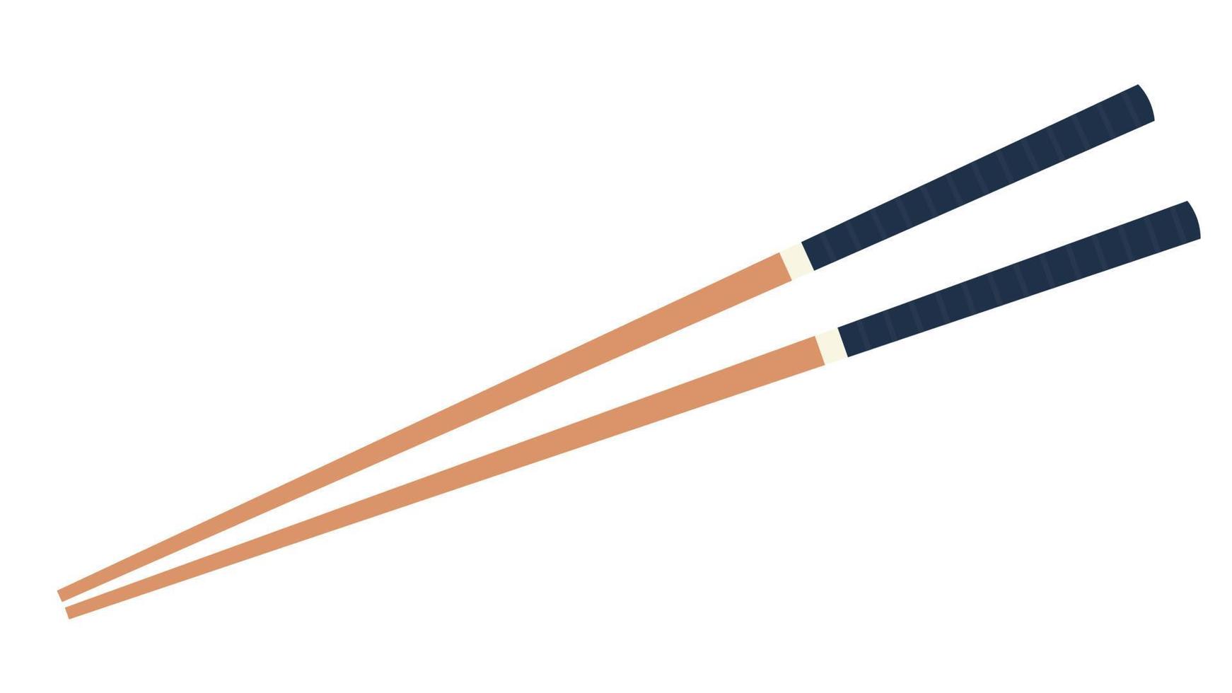 Chopsticks vector. Chopsticks on white background. vector