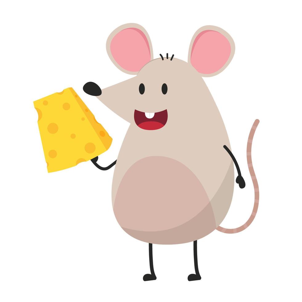 Rat character design. wallpaper. free space for text. copy space. Happy Chinese new year greeting poster. Year of the rat wallpaper. vector