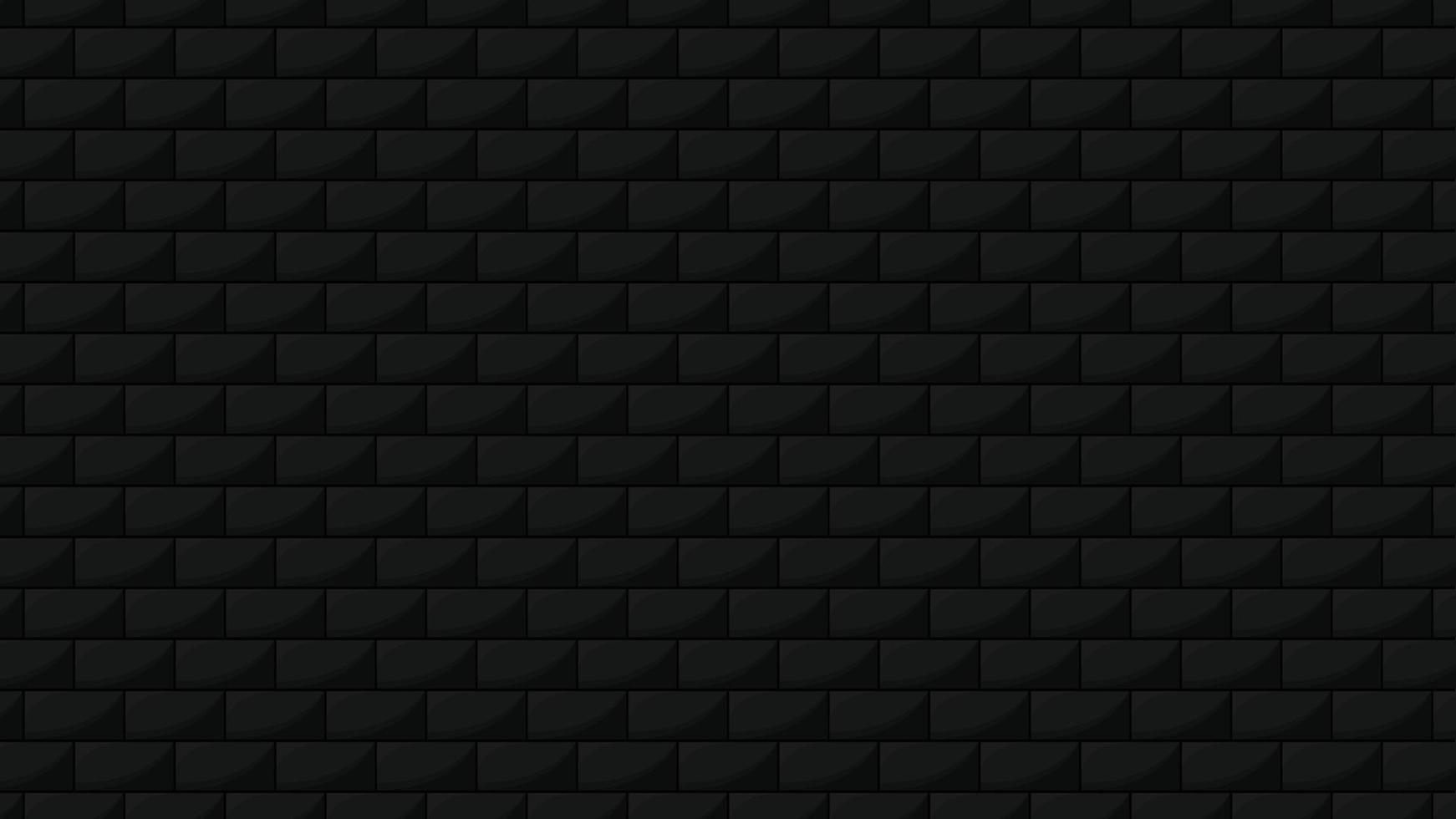 Brick pattern wallpaper. Brick wall background. black brick wallpaper. vector