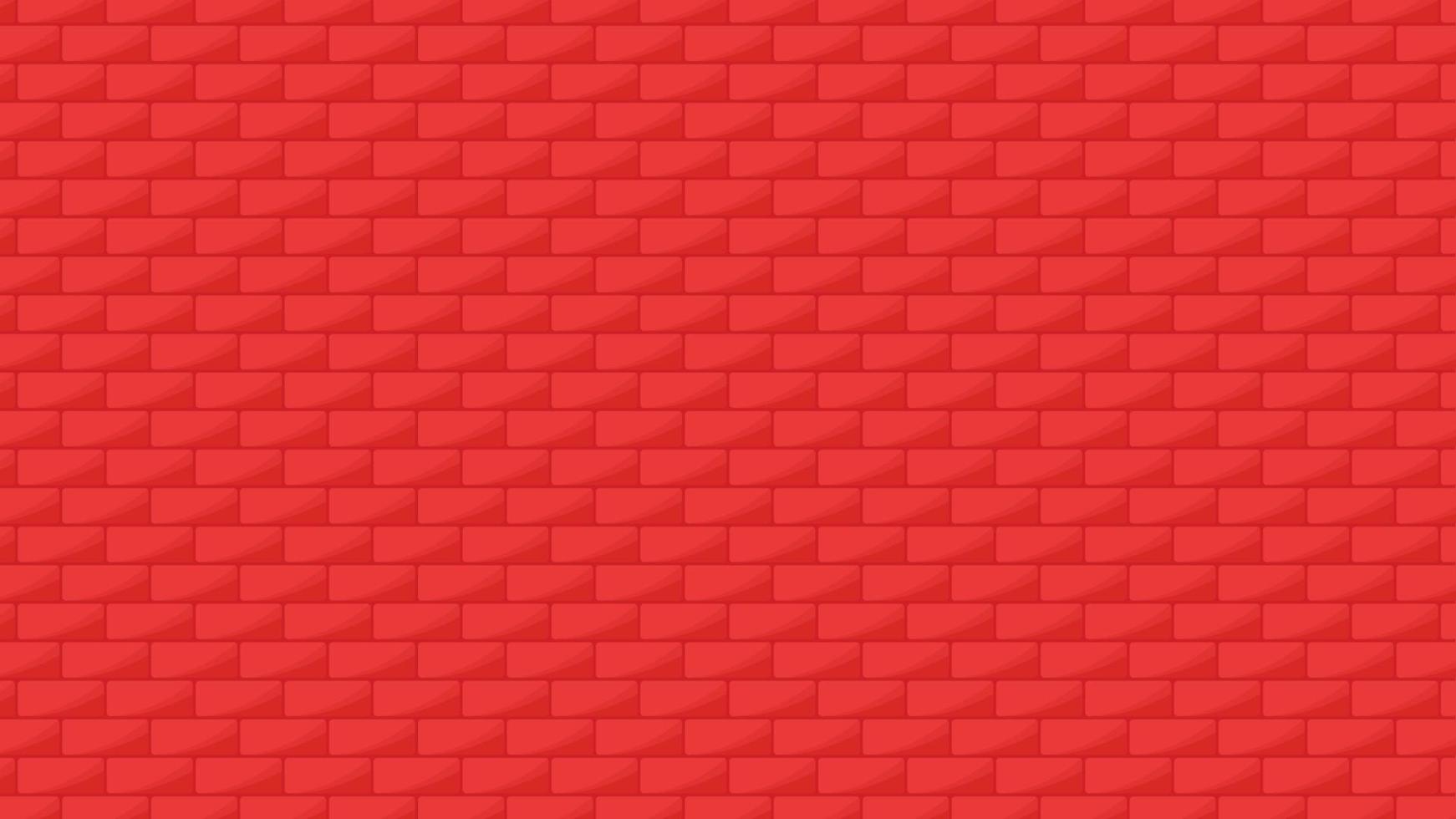 Brick pattern wallpaper. Brick wall background. red brick wallpaper. vector