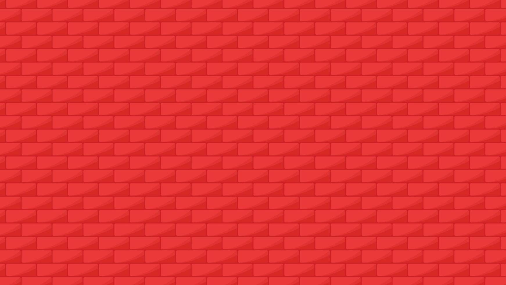 Brick pattern wallpaper. Brick wall background. red brick wallpaper. vector