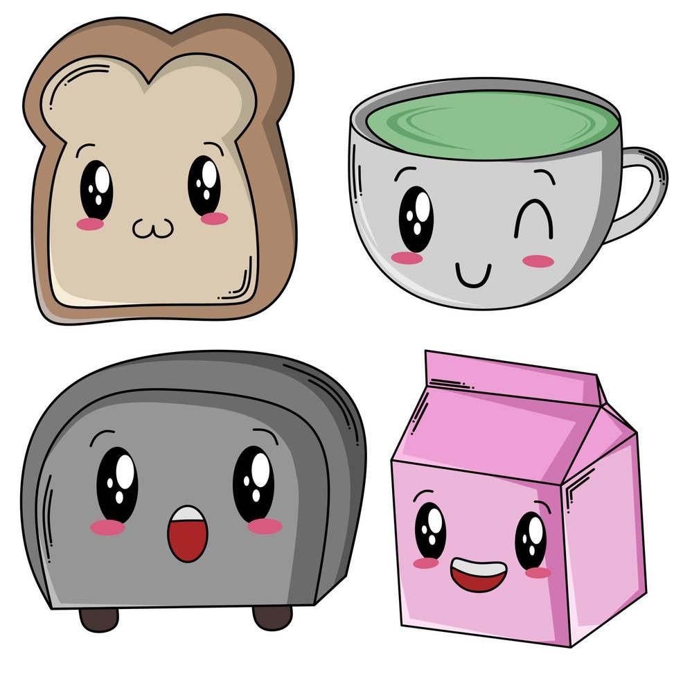 vector image of icon for breakfast