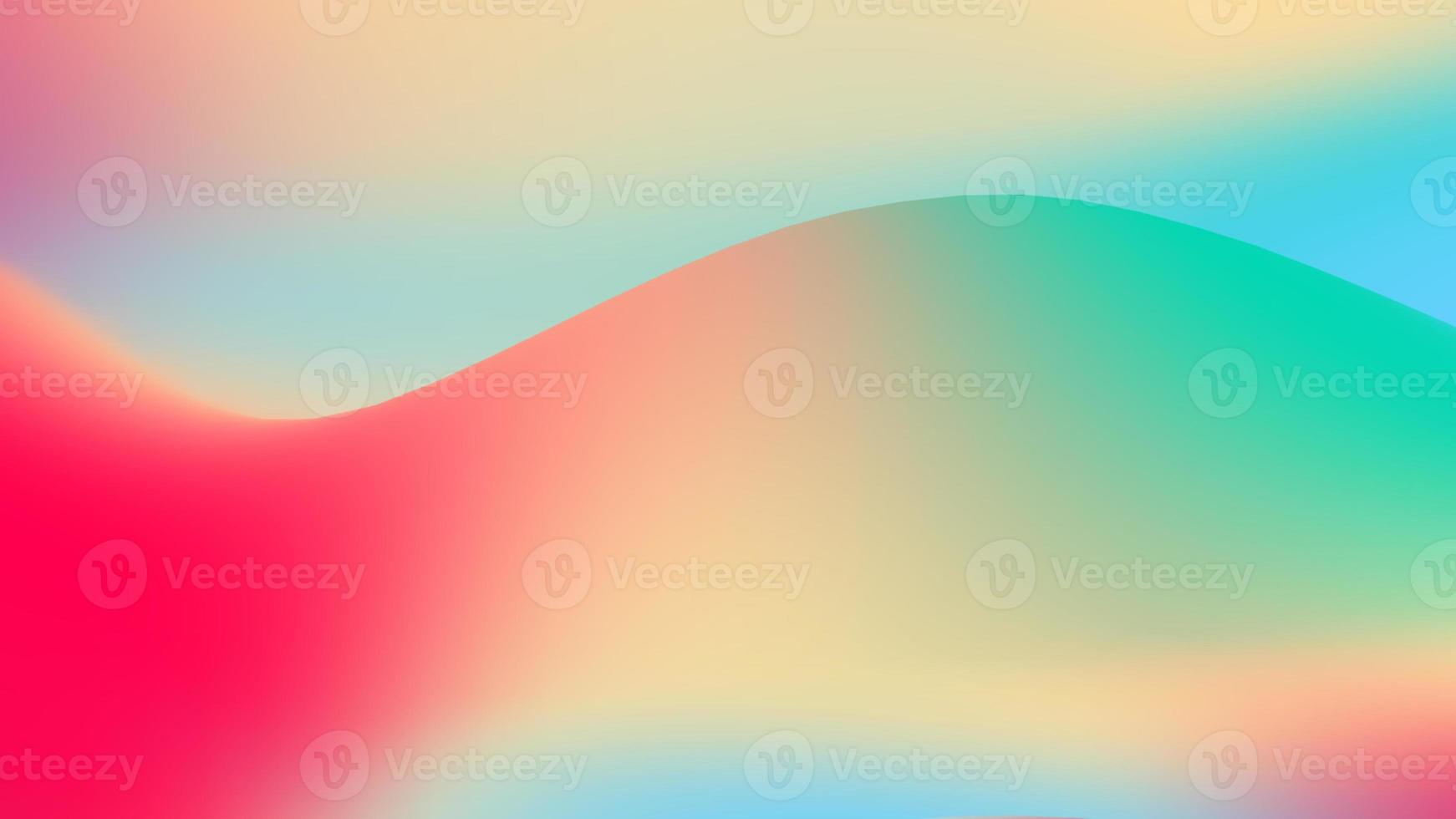 Free vector gradient blur red green blue yellow abstract background photo
