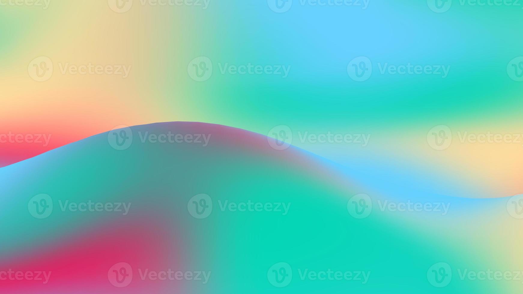 Free vector gradient blur red green blue yellow abstract background photo