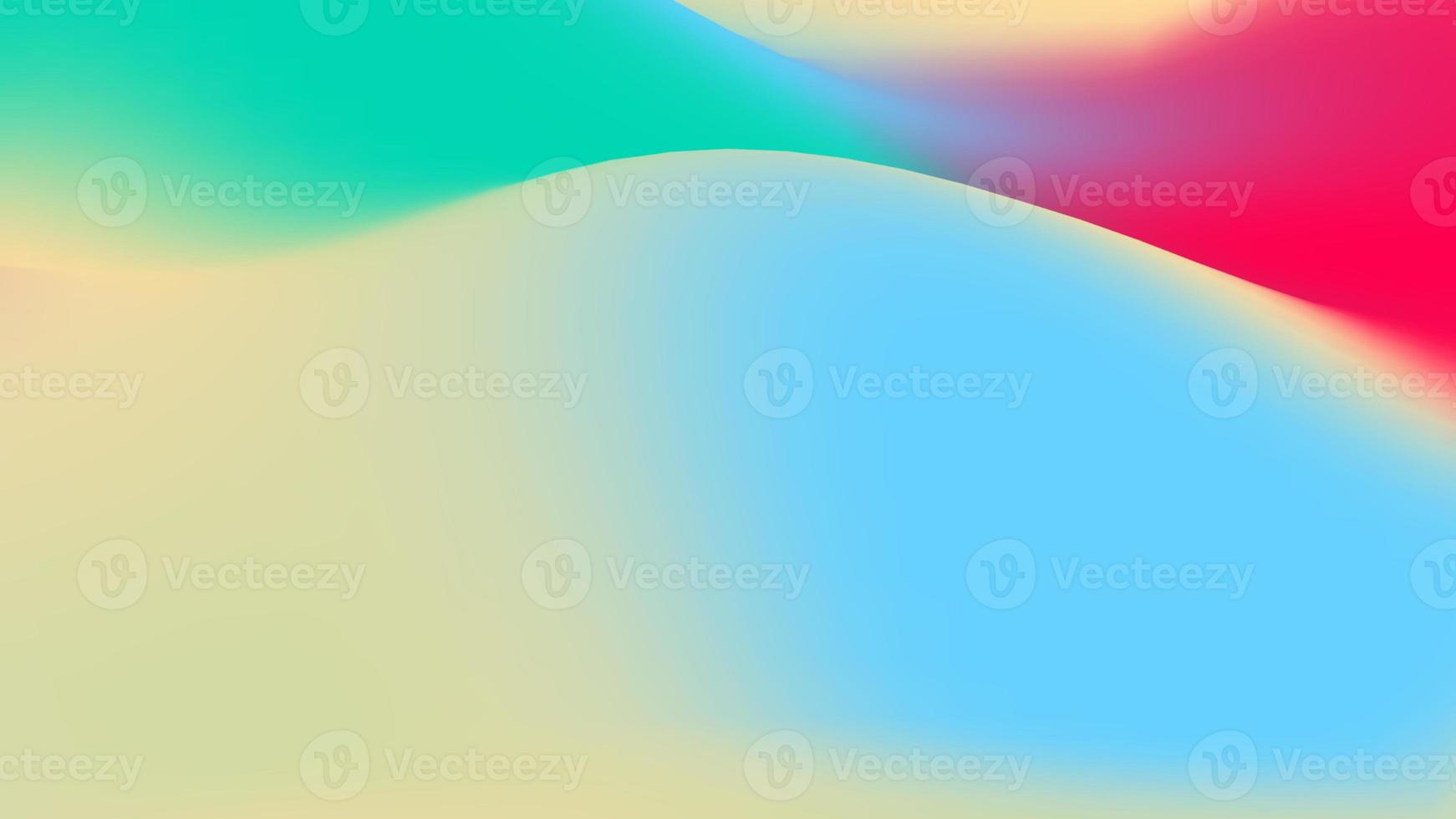 Free vector gradient blur red green blue yellow abstract background photo