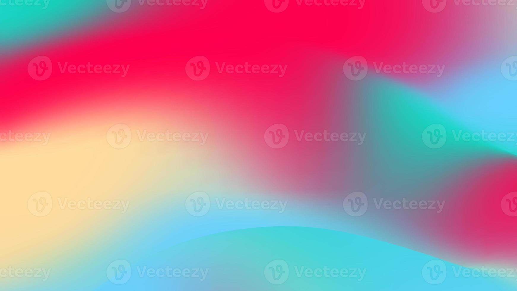 Free vector gradient blur red green blue yellow abstract background photo
