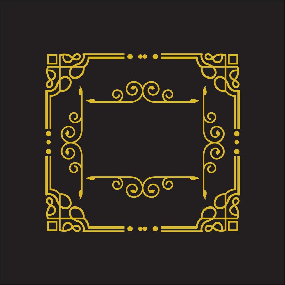 Vintage log design vector