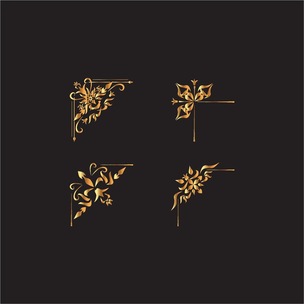 Vintage log design vector