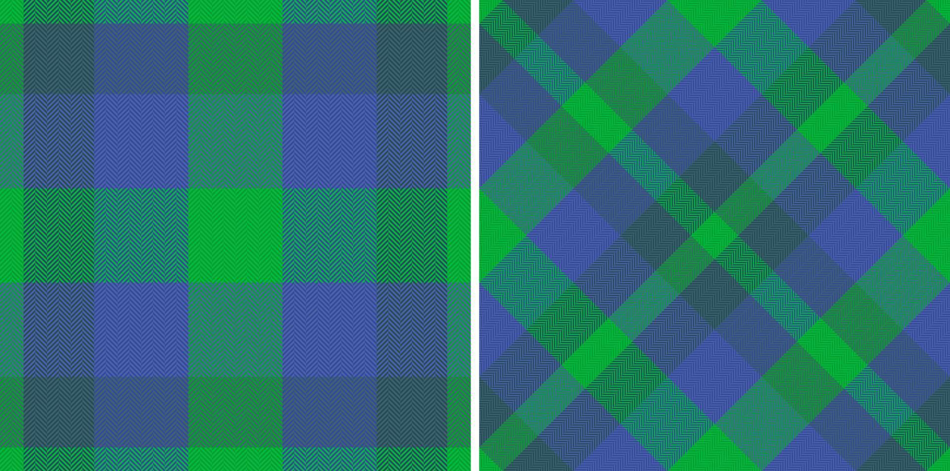 Vector fabric pattern. Check texture background. Textile seamless tartan plaid.