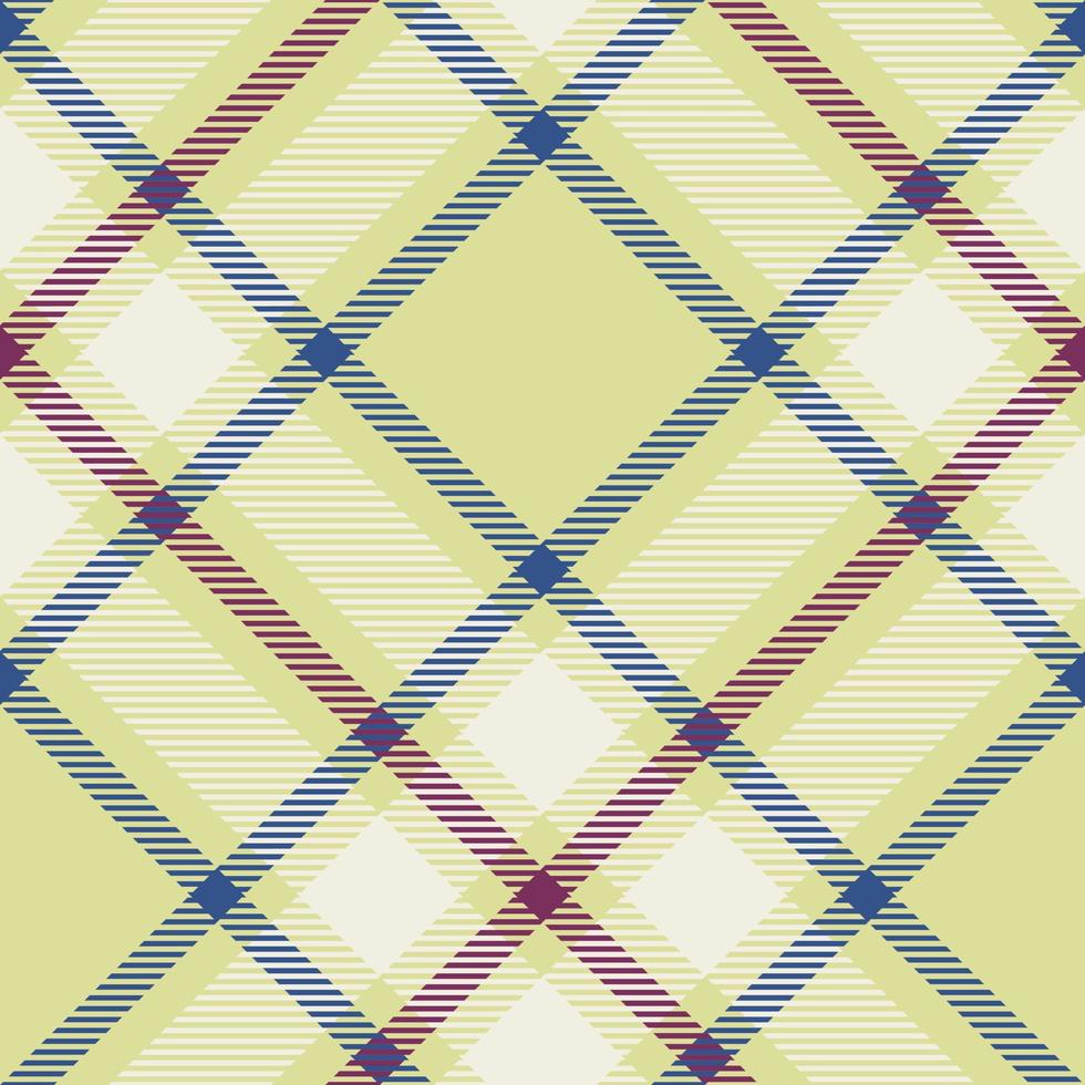 Plaid pattern vector. Check fabric texture. Seamless textile design for clothes, paper print. vector