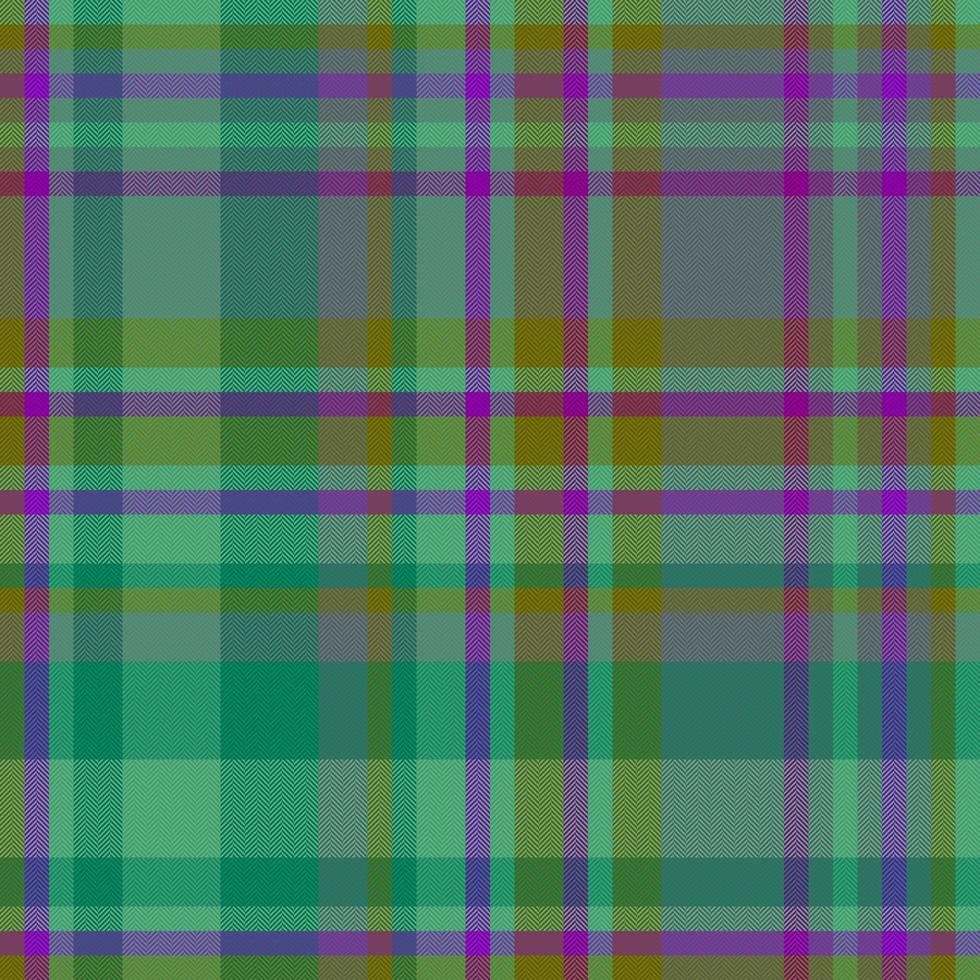 Pattern texture background. Seamless plaid textile. Tartan vector fabric check.