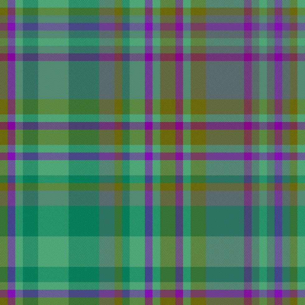 Pattern texture background. Seamless plaid textile. Tartan vector fabric check.