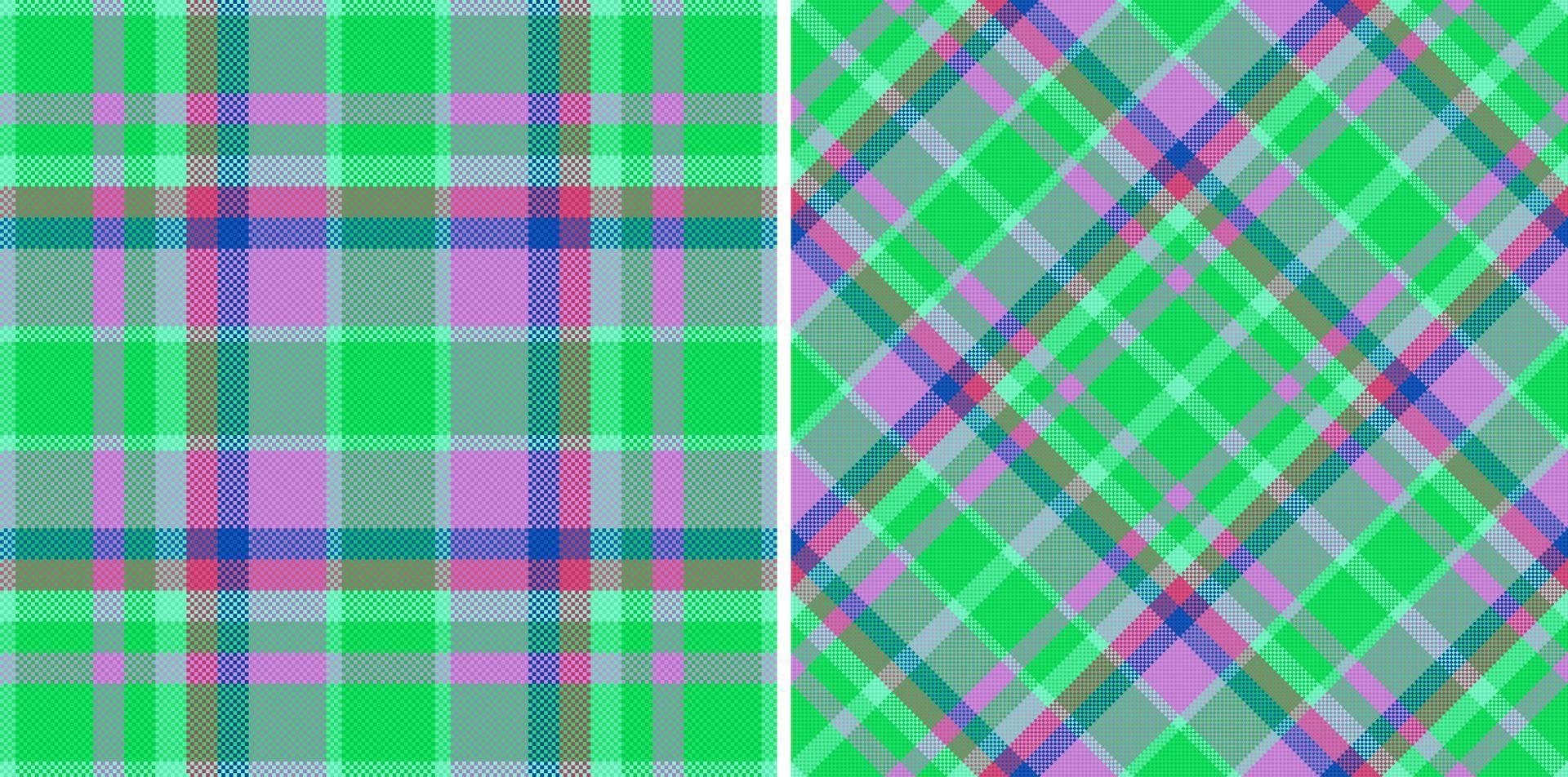 Seamless vector pattern. Texture check plaid. Fabric background tartan textile.