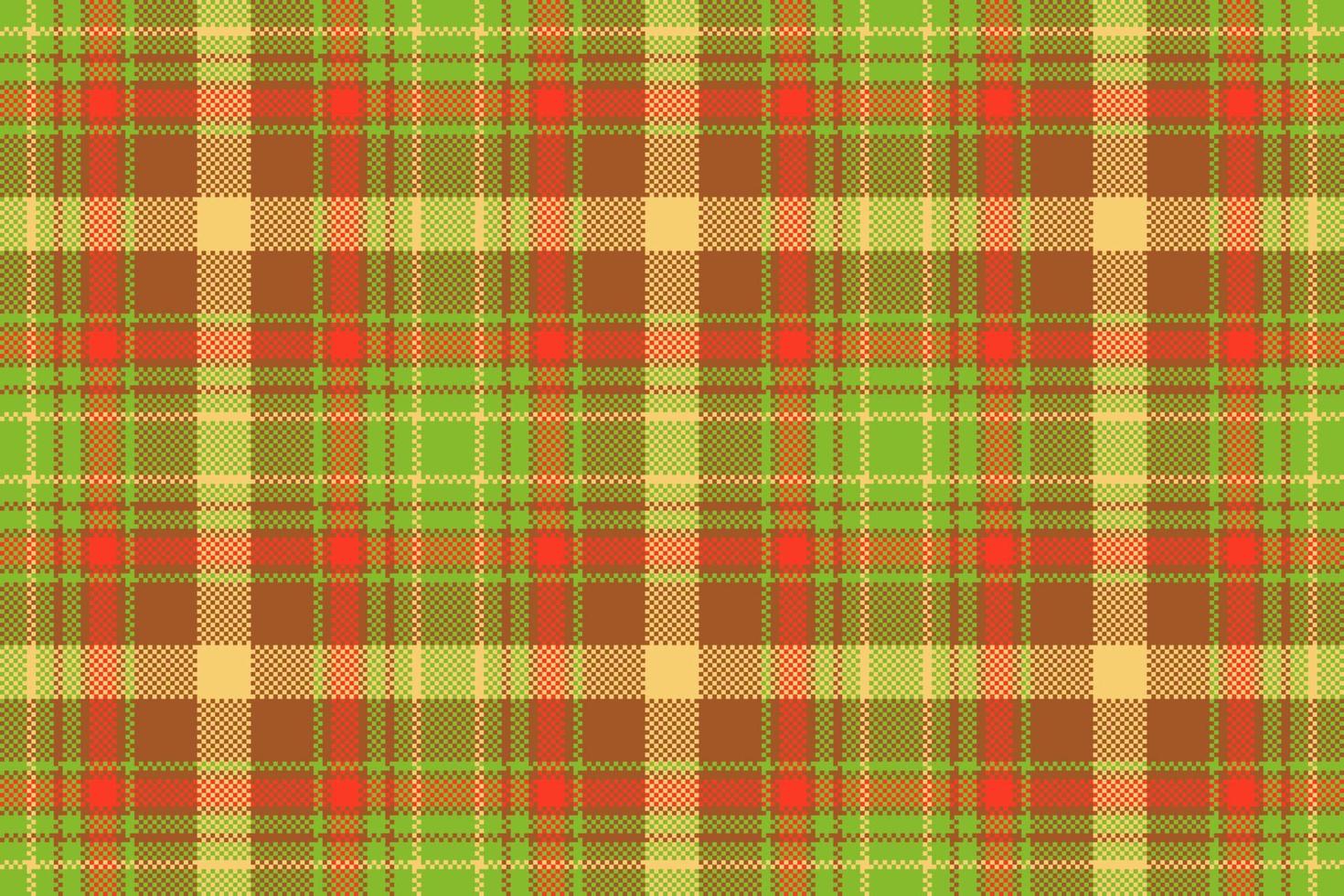 Tartan seamless texture. Background plaid textile. Pattern check fabric vector. vector