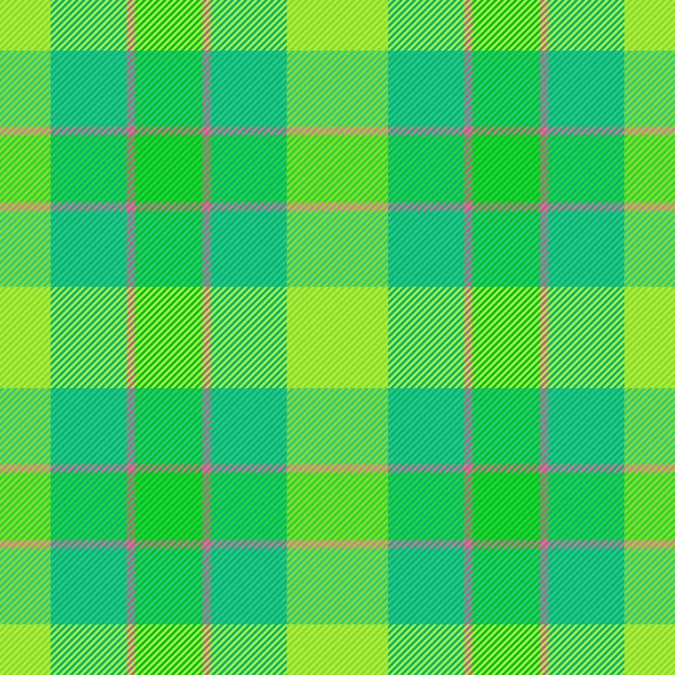 Fabric texture plaid. Tartan textile pattern. Seamless background check vector. vector
