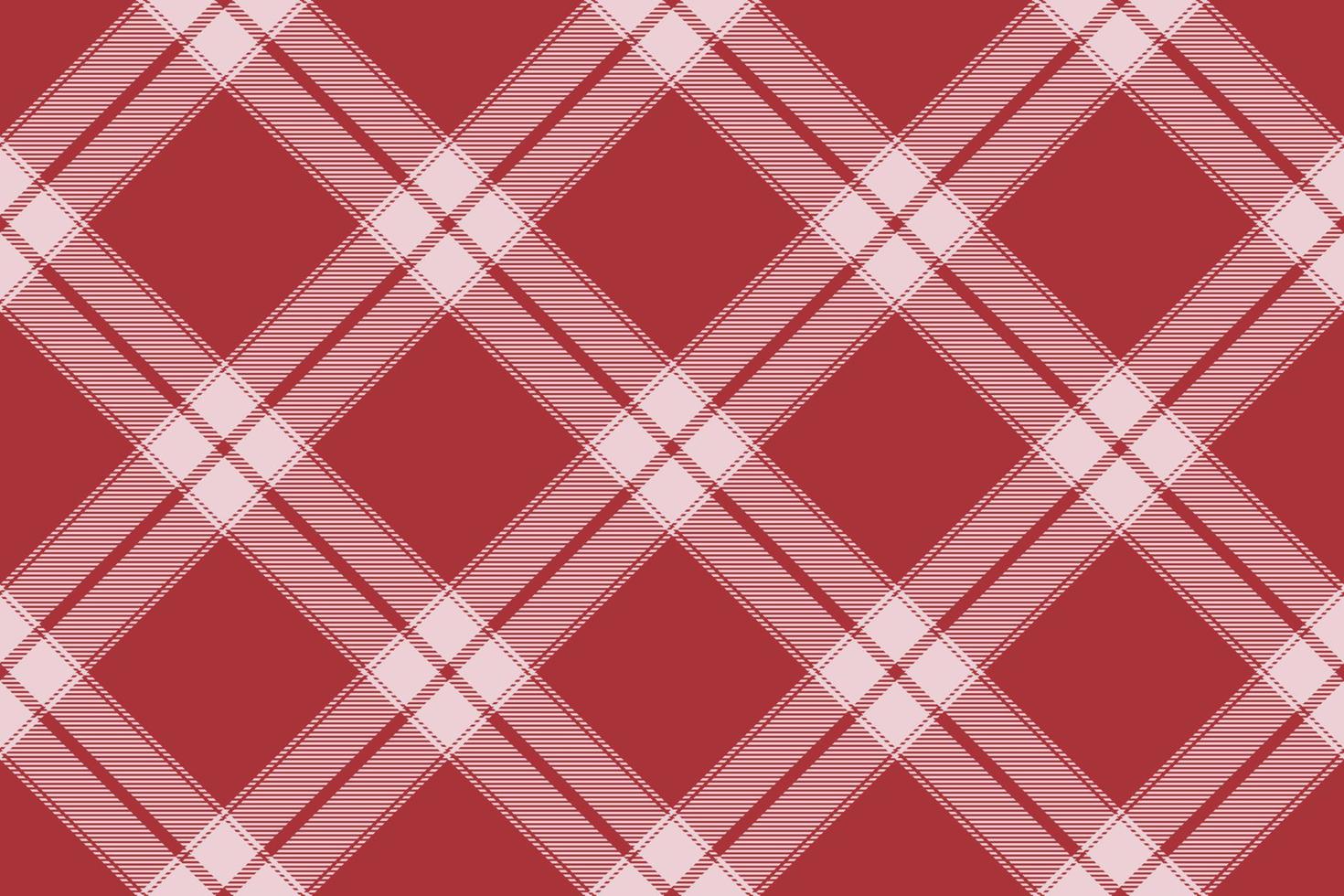 Tartan plaid background, diagonal check seamless pattern. Vector fabric texture for textile print, wrapping paper, gift card, wallpaper.