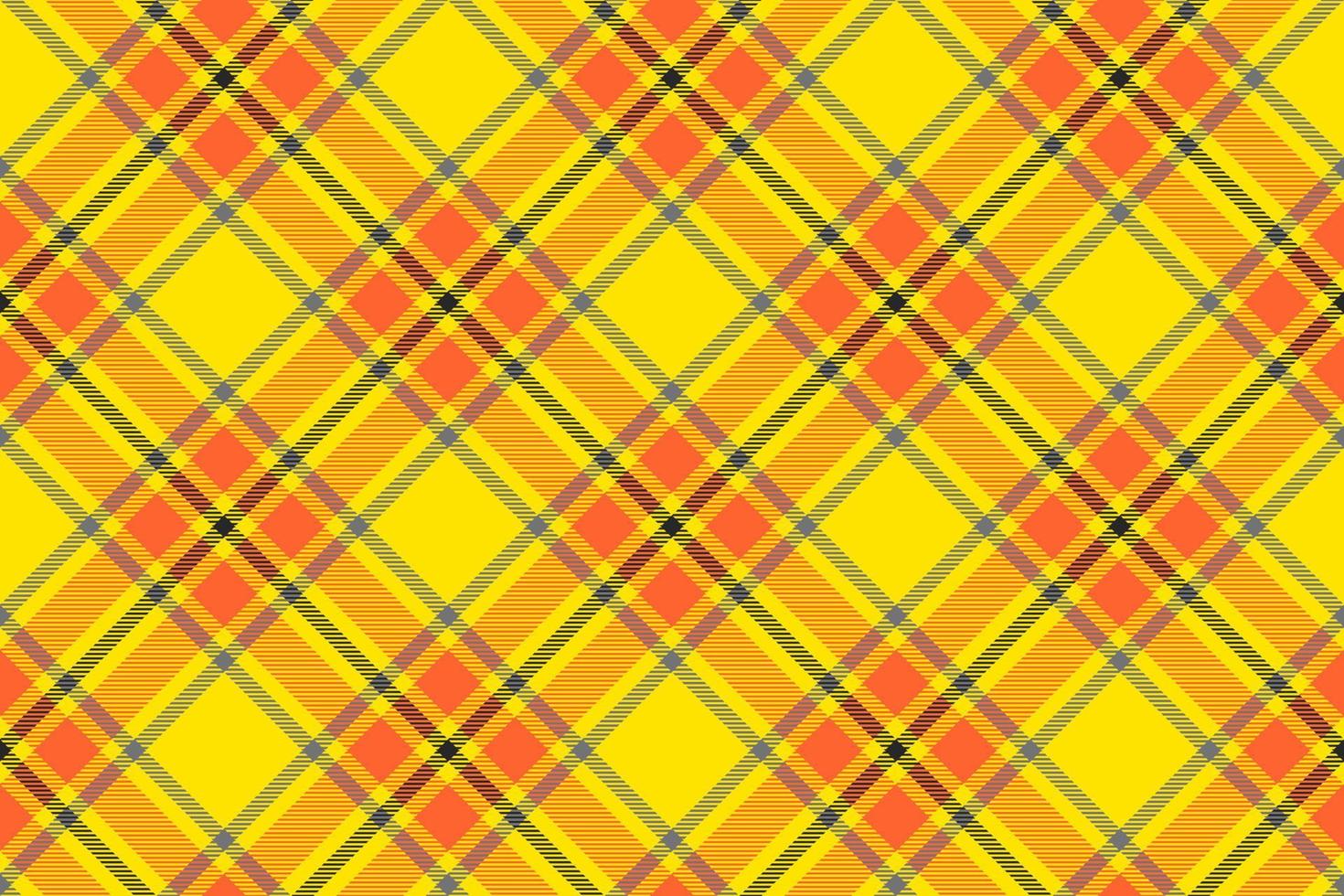 Tartan plaid background, diagonal check seamless pattern. Vector fabric texture for textile print, wrapping paper, gift card, wallpaper.