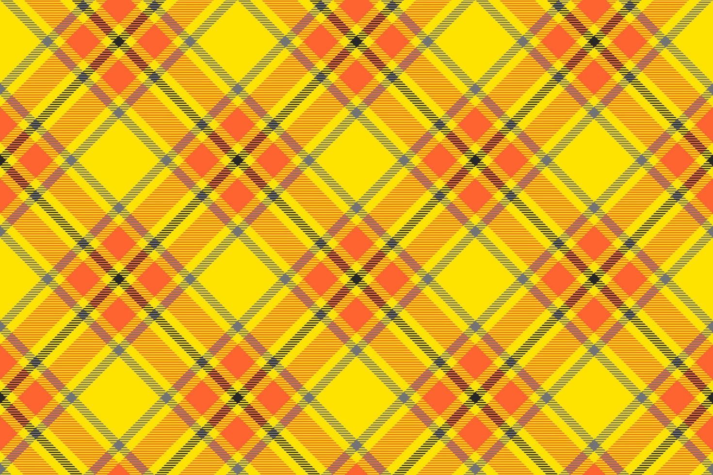 Tartan plaid background, diagonal check seamless pattern. Vector fabric texture for textile print, wrapping paper, gift card, wallpaper.