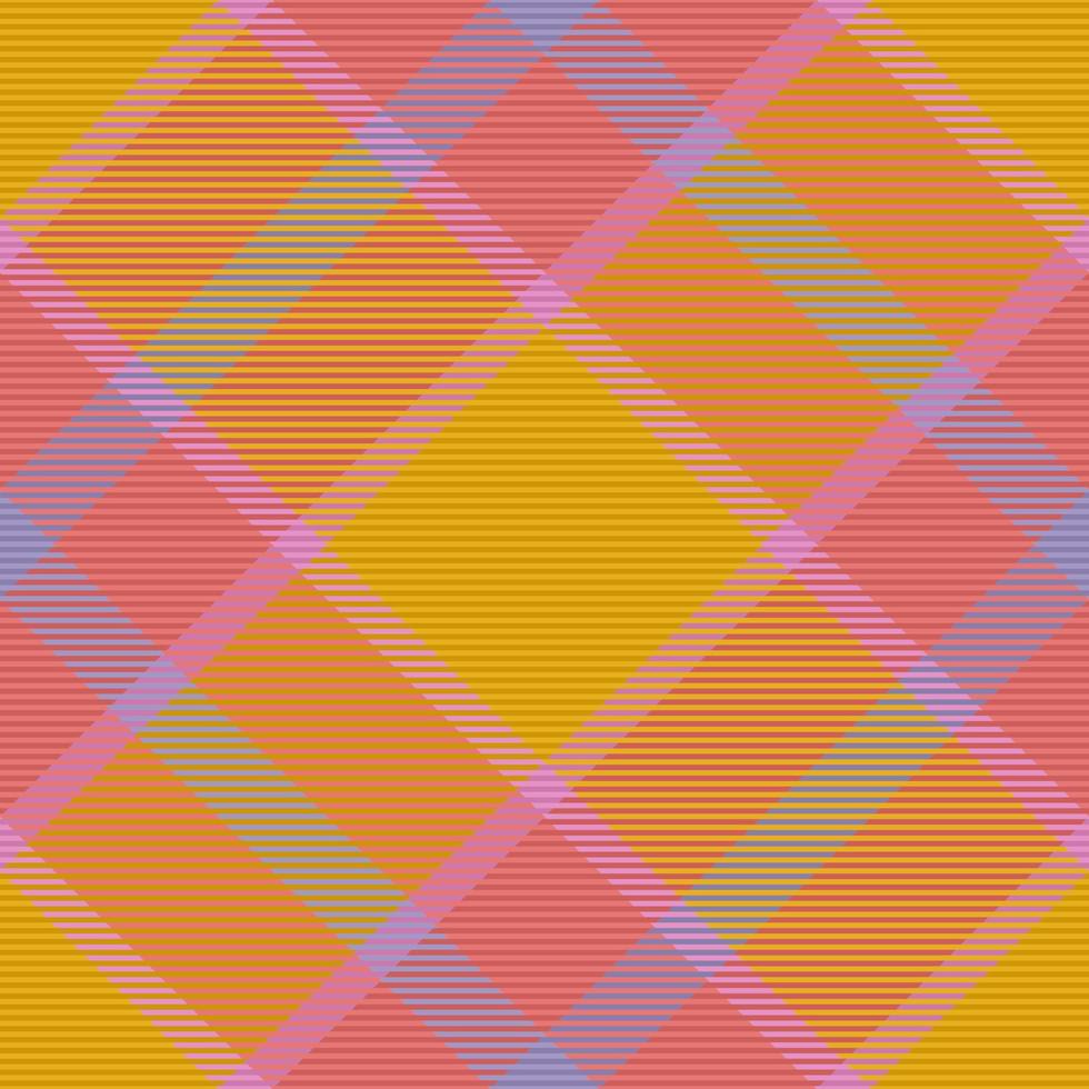 Seamless pattern plaid. Vector background textile. Check fabric tartan texture.