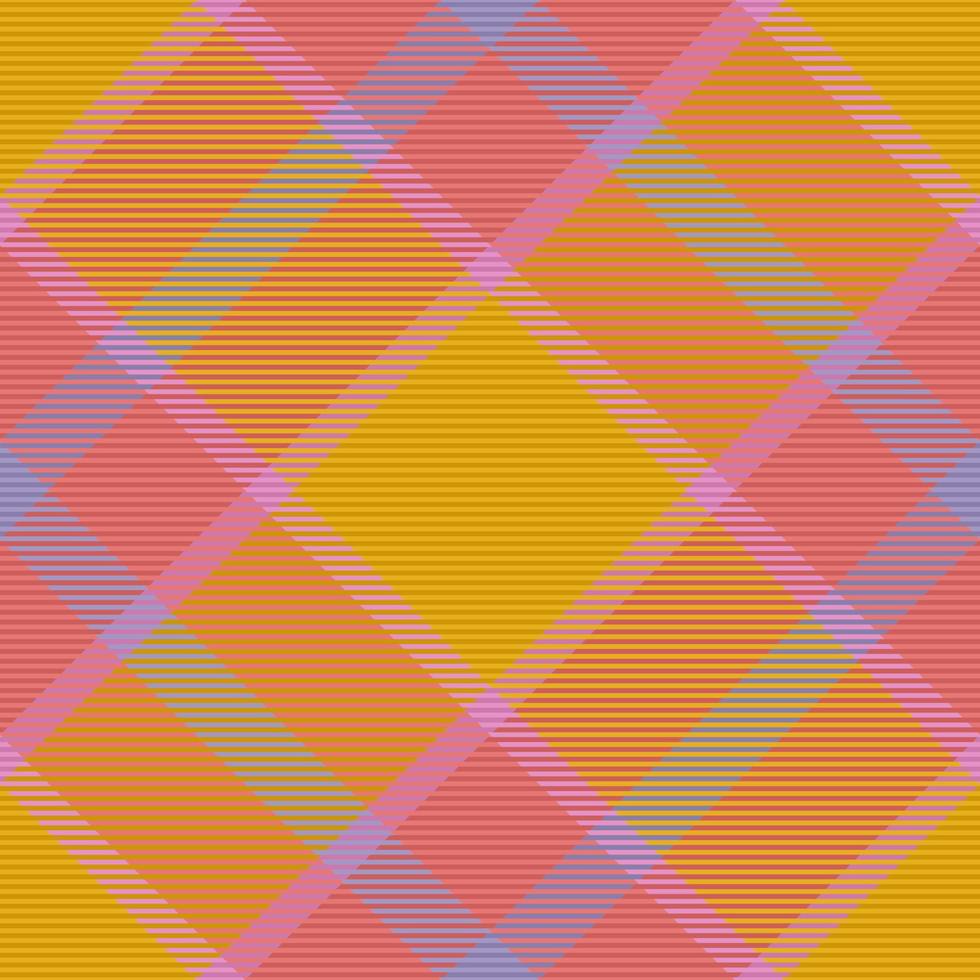 Seamless pattern plaid. Vector background textile. Check fabric tartan texture.