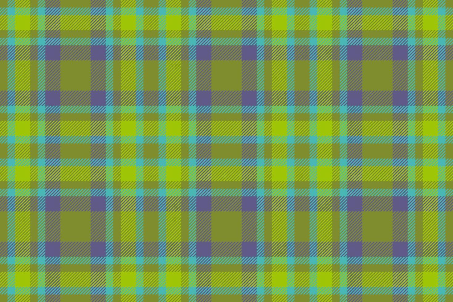 Plaid tartan check. Seamless textile texture. Vector fabric background pattern.