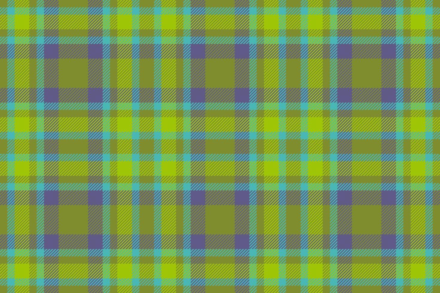 Plaid tartan check. Seamless textile texture. Vector fabric background pattern.