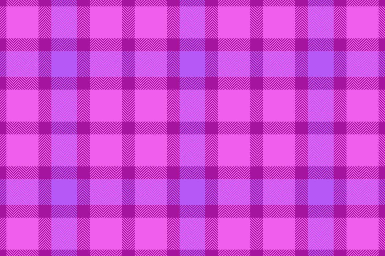 Tartan check fabric. Plaid seamless background. Vector texture pattern textile.